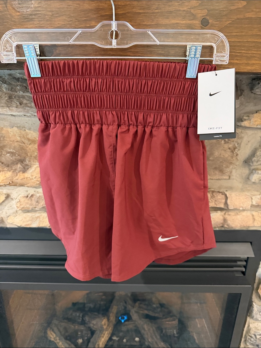 Nike Women’s Maroon Dri-FIT Athletic Shorts